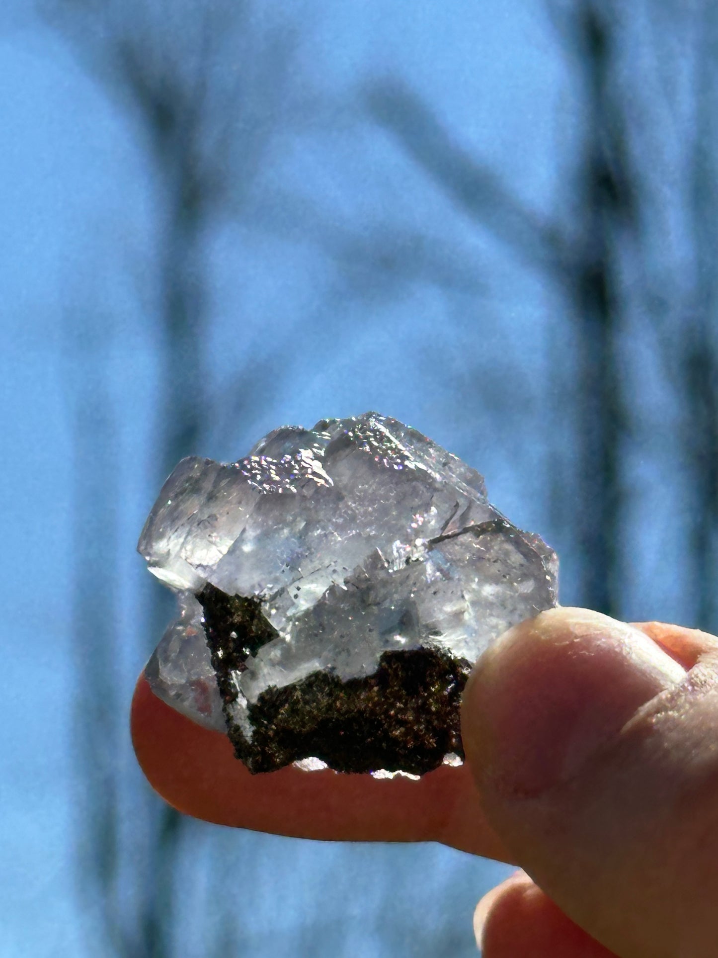 YGX fluorite with pyrite