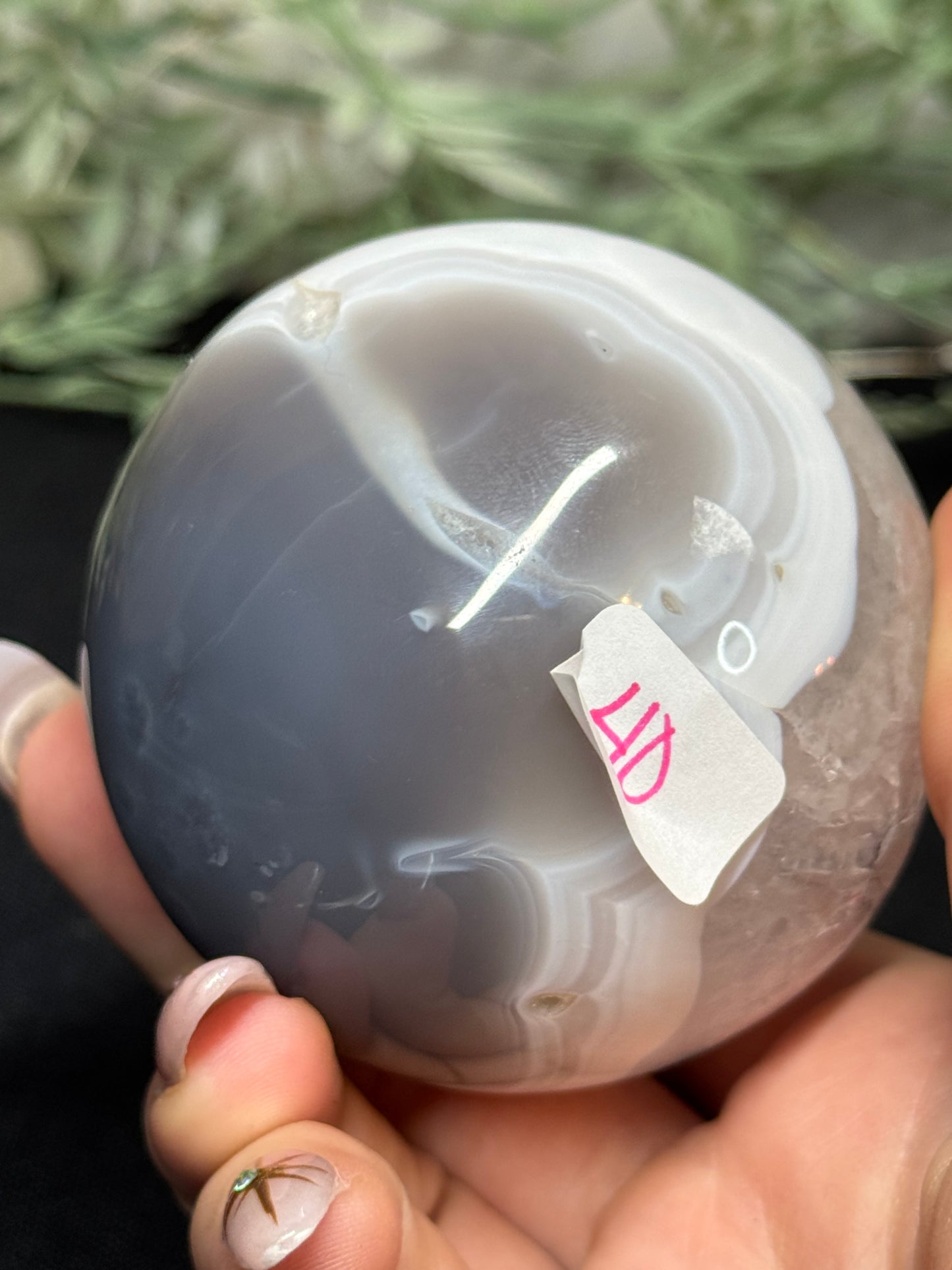 Agate sphere