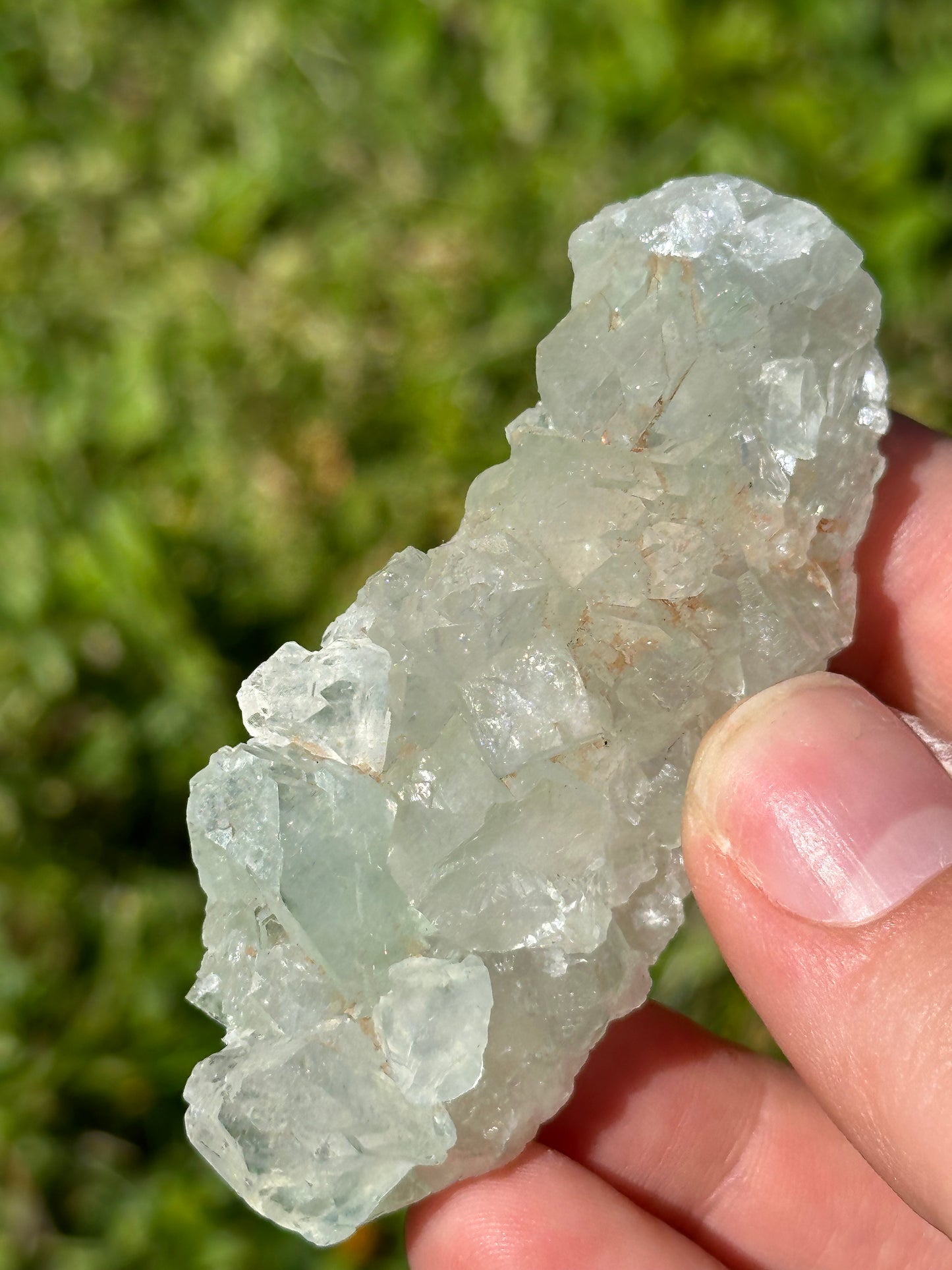 Green apophyllite | India