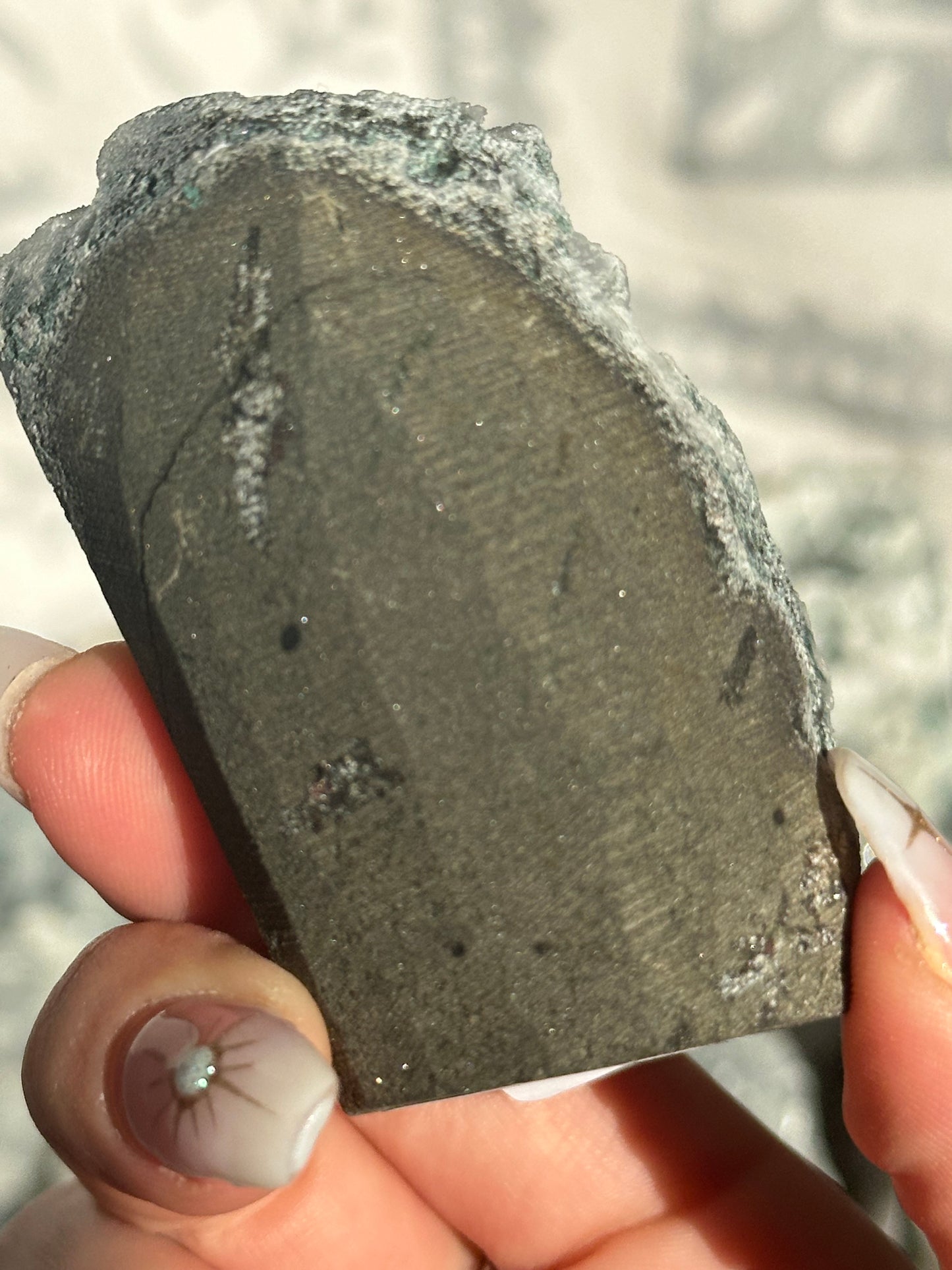 Chalcedony from Maharashtra, India