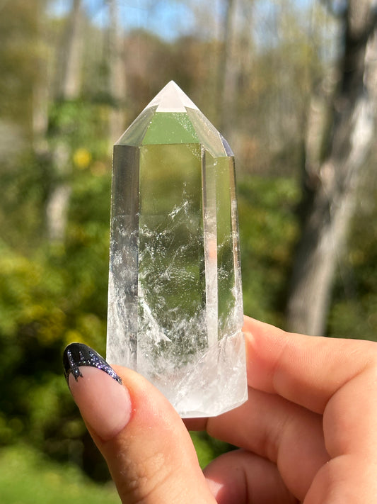 Clear Quartz Tower