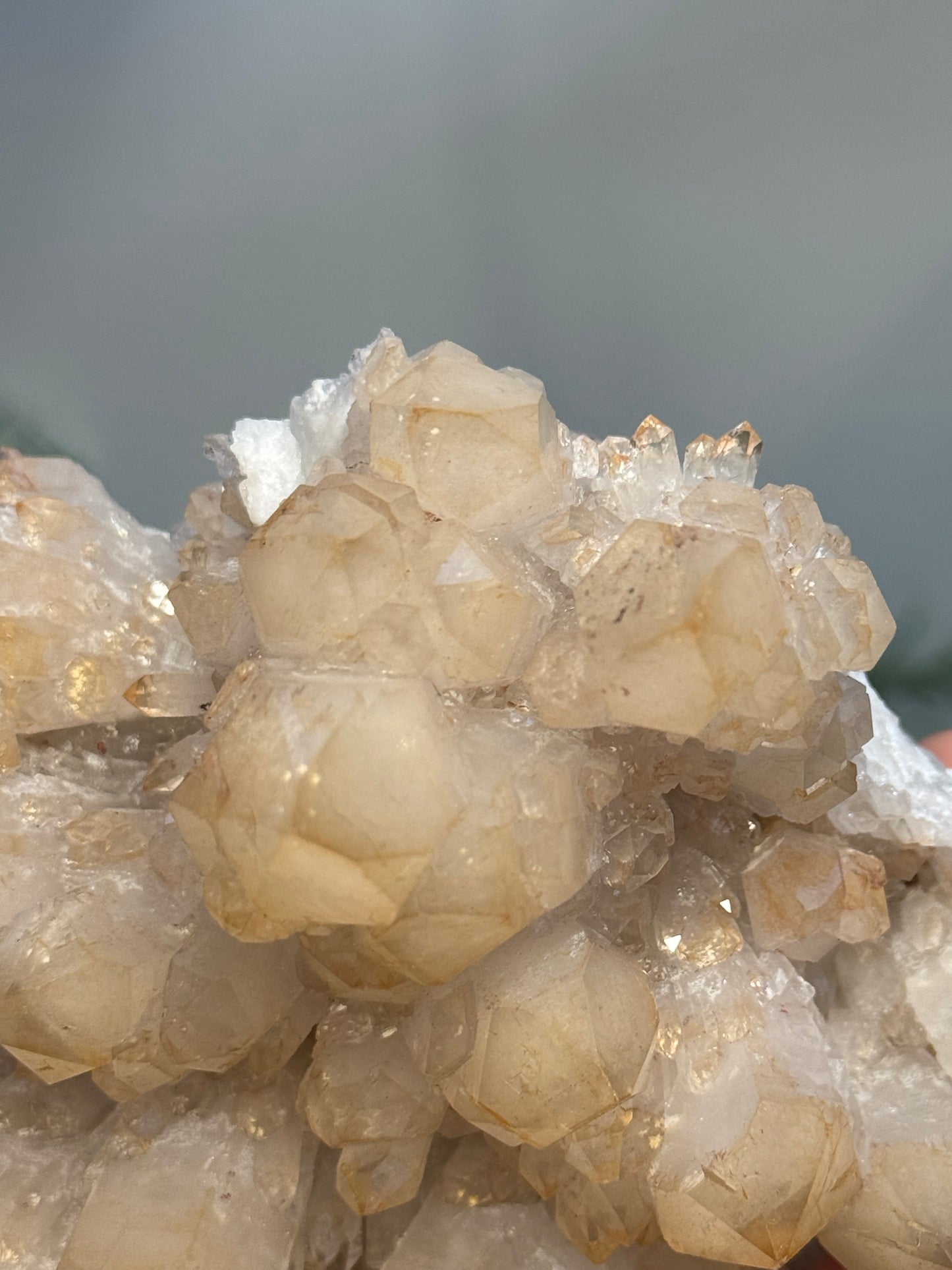 Orange river quartz