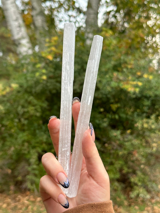 Small Satin Spar Selenite Sticks