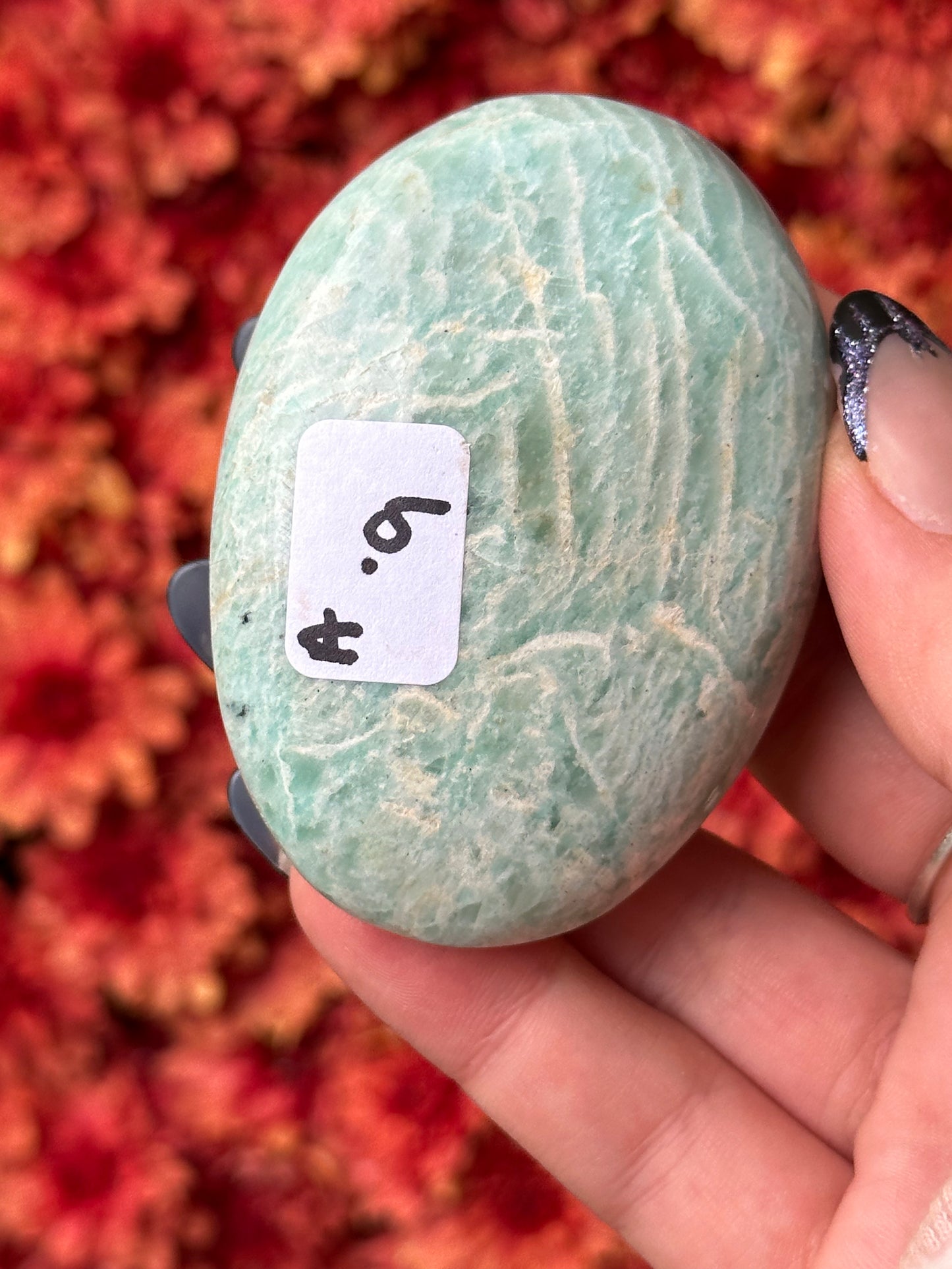 Amazonite Palmstone