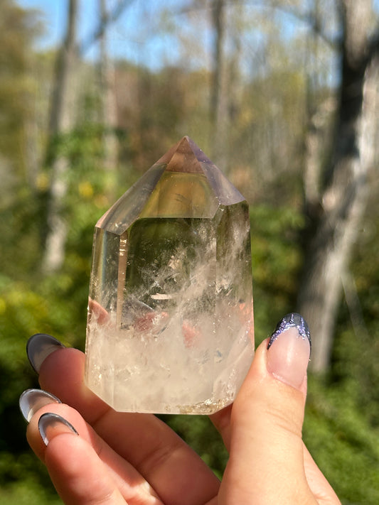 Smokey Phantom Quartz Point