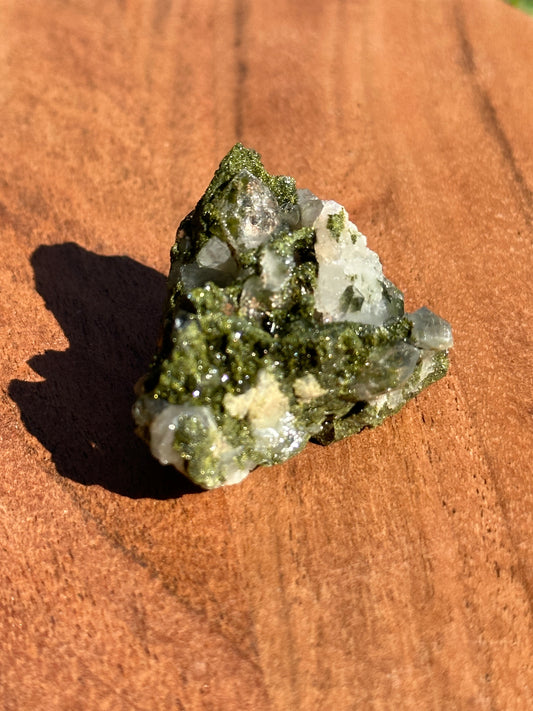Epidote with Quartz - Y