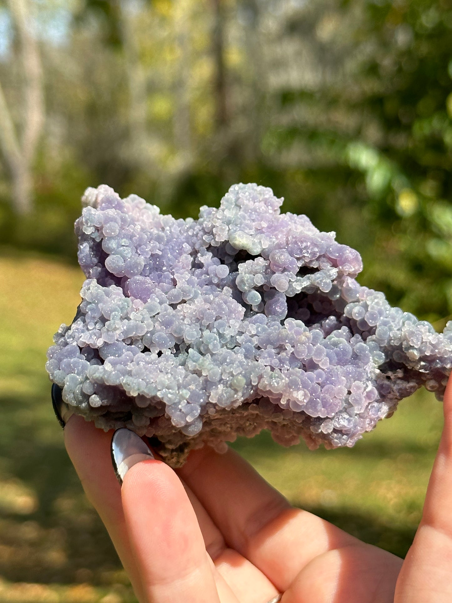 Grape Agate - Shimmery