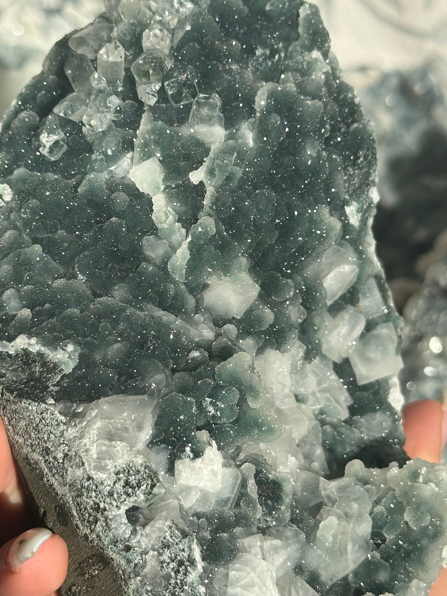 Chalcedony from Maharashtra, India