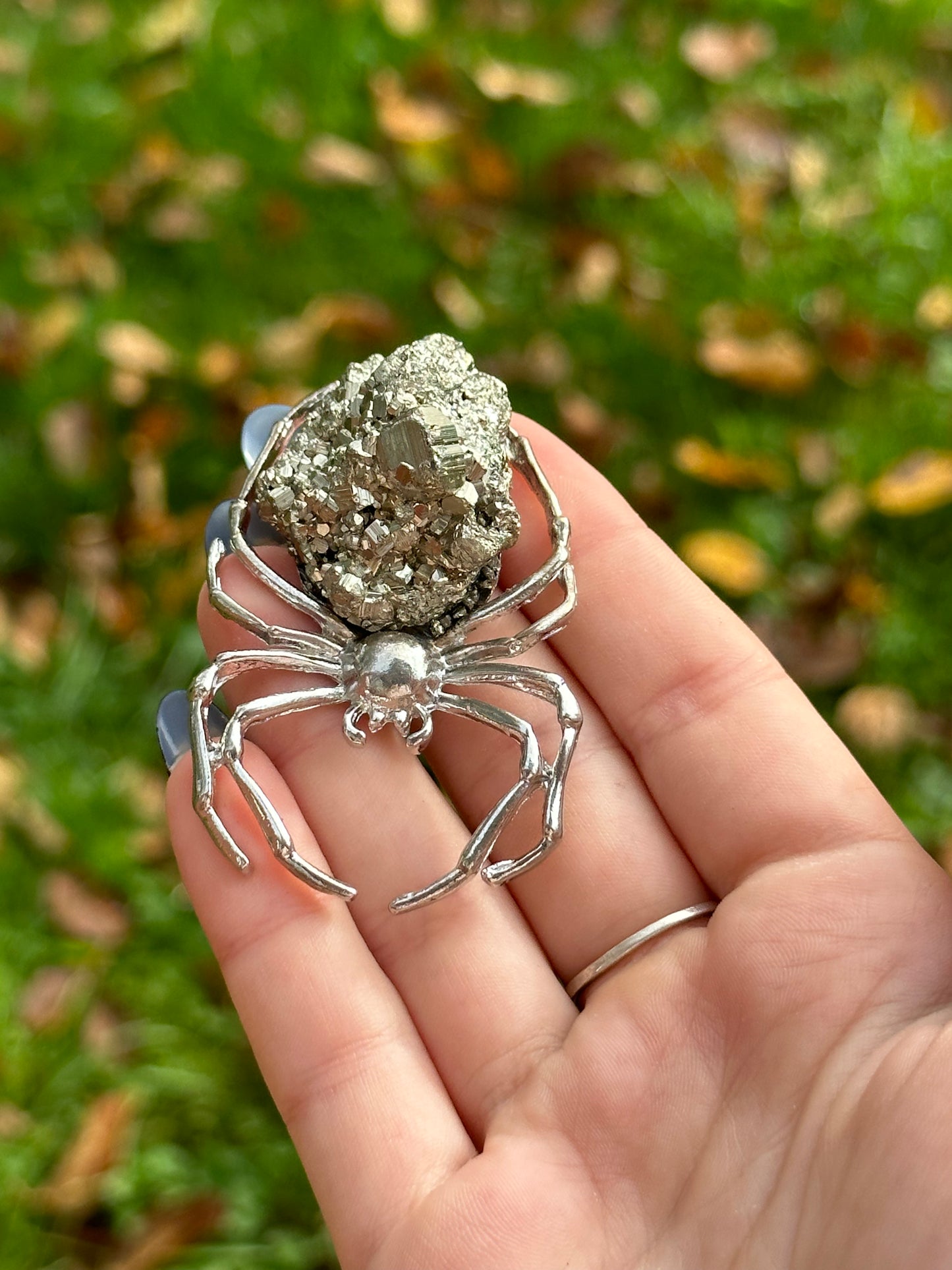 Pyrite spider