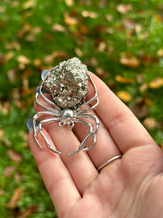 Pyrite spider