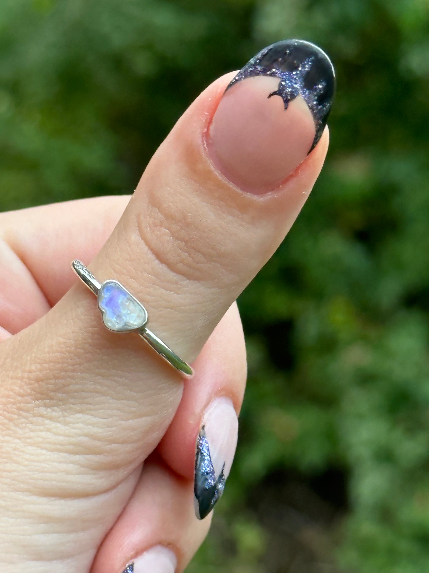 Moonstone Cloud Rings - Sized