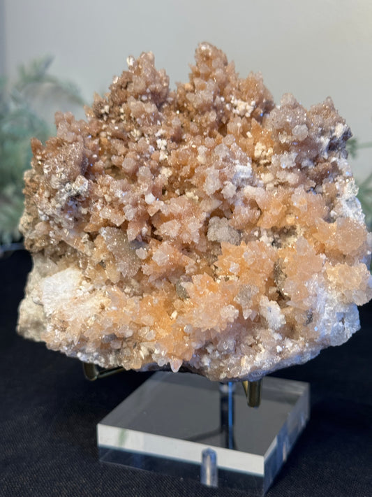 Sparkly pink cave calcite - Mexico