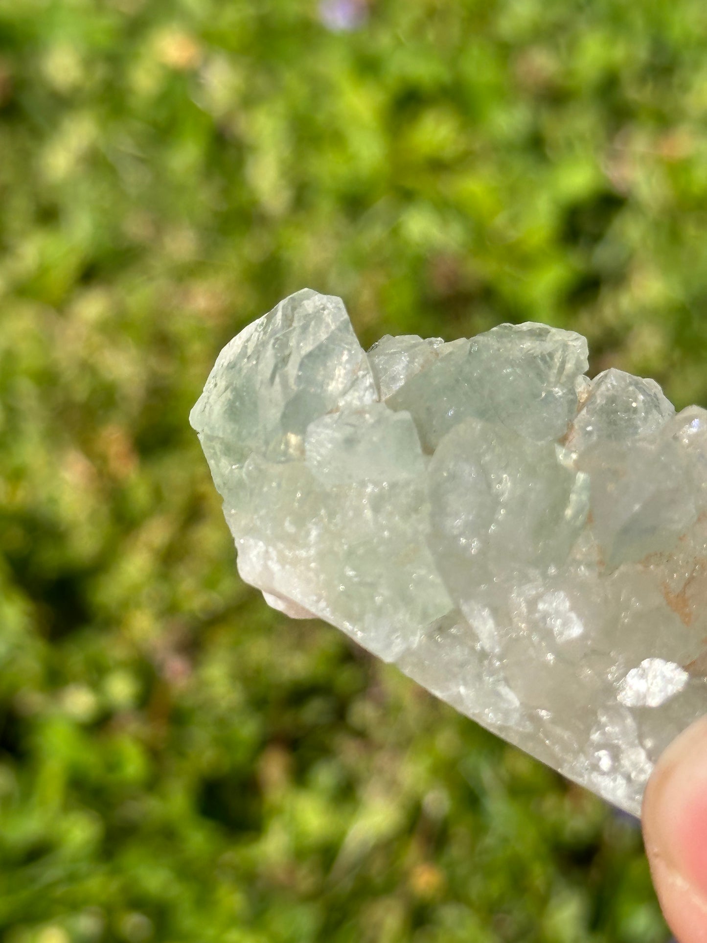 Green apophyllite | India