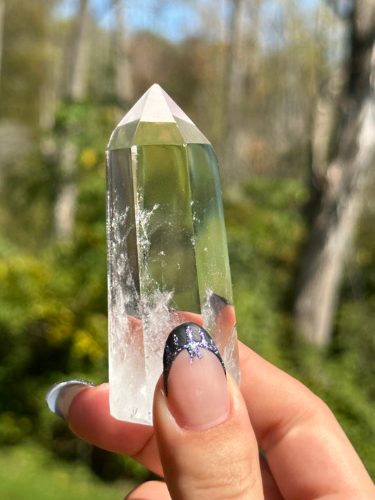 Clear Quartz Tower