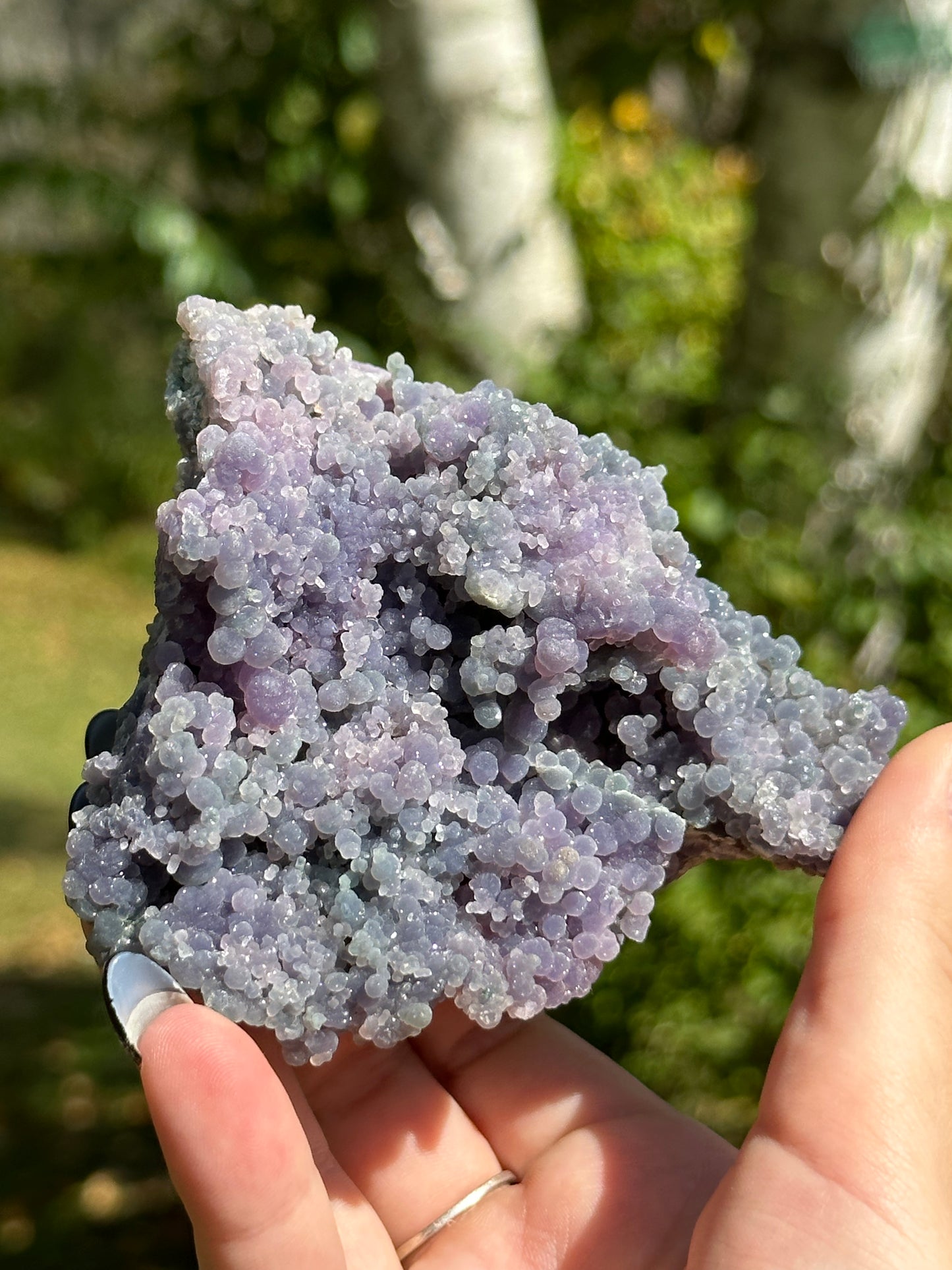 Grape Agate - Shimmery