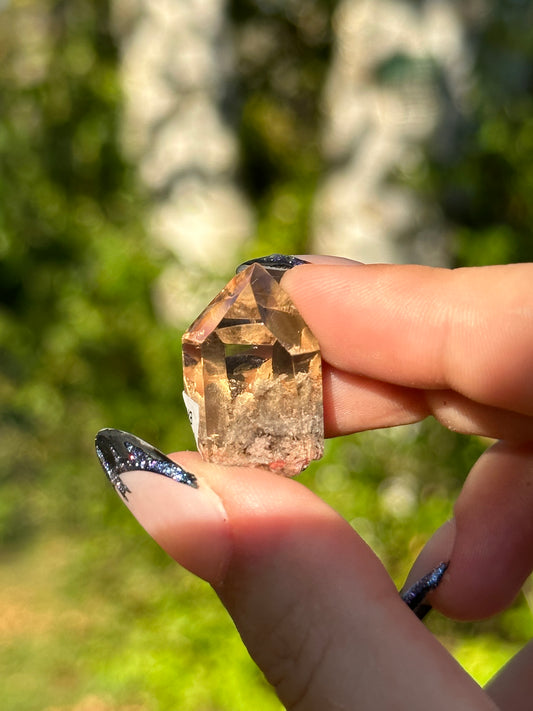 Mini Garden Quartz (Lodalite) Freeform