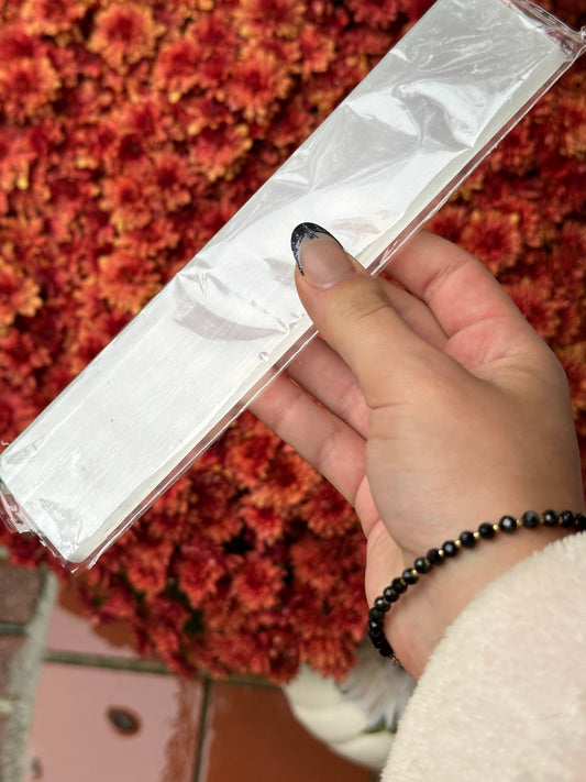 Satin Spar Selenite Incense Holder