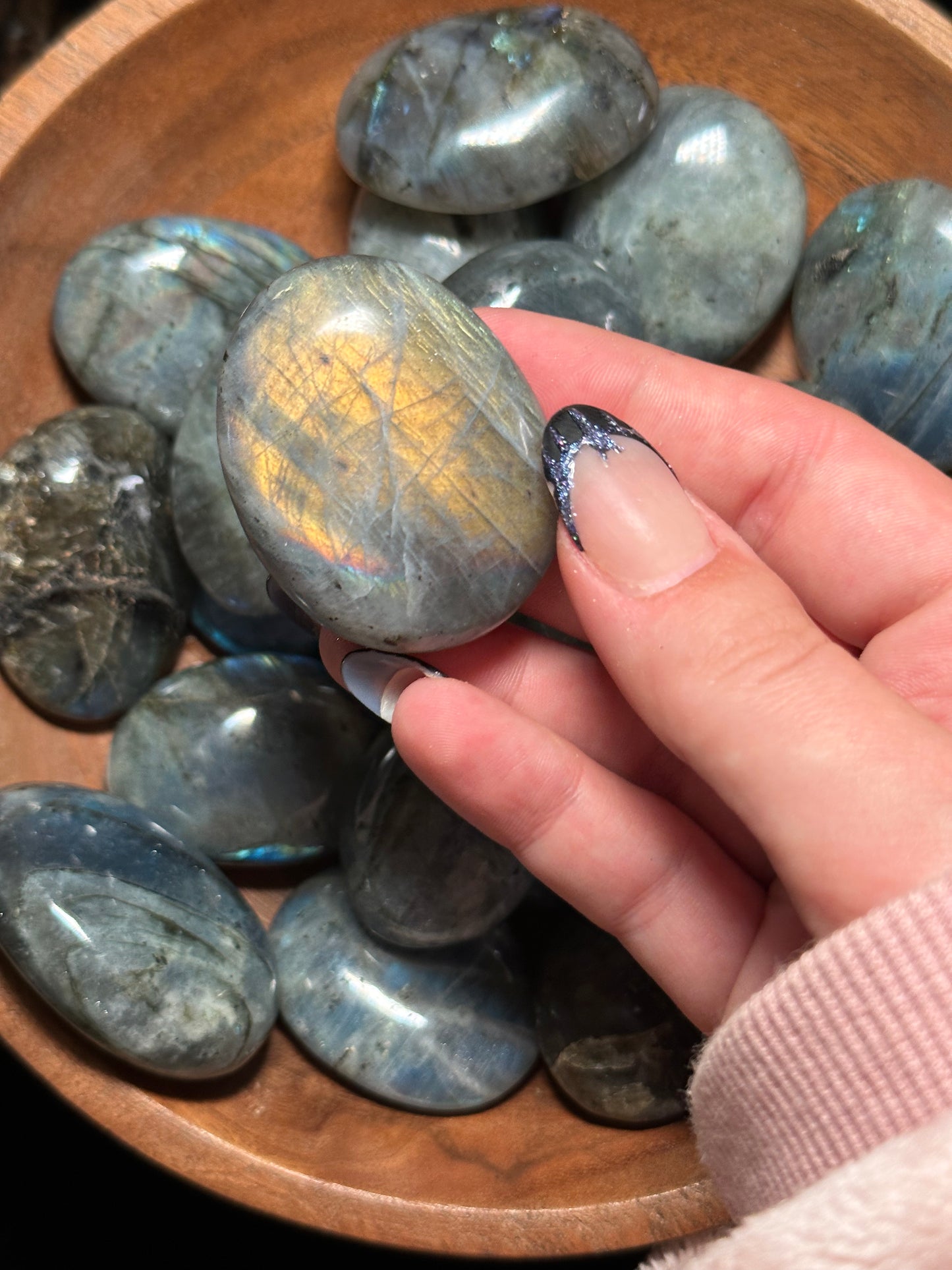 Labradorite Mini Palmstones - Random