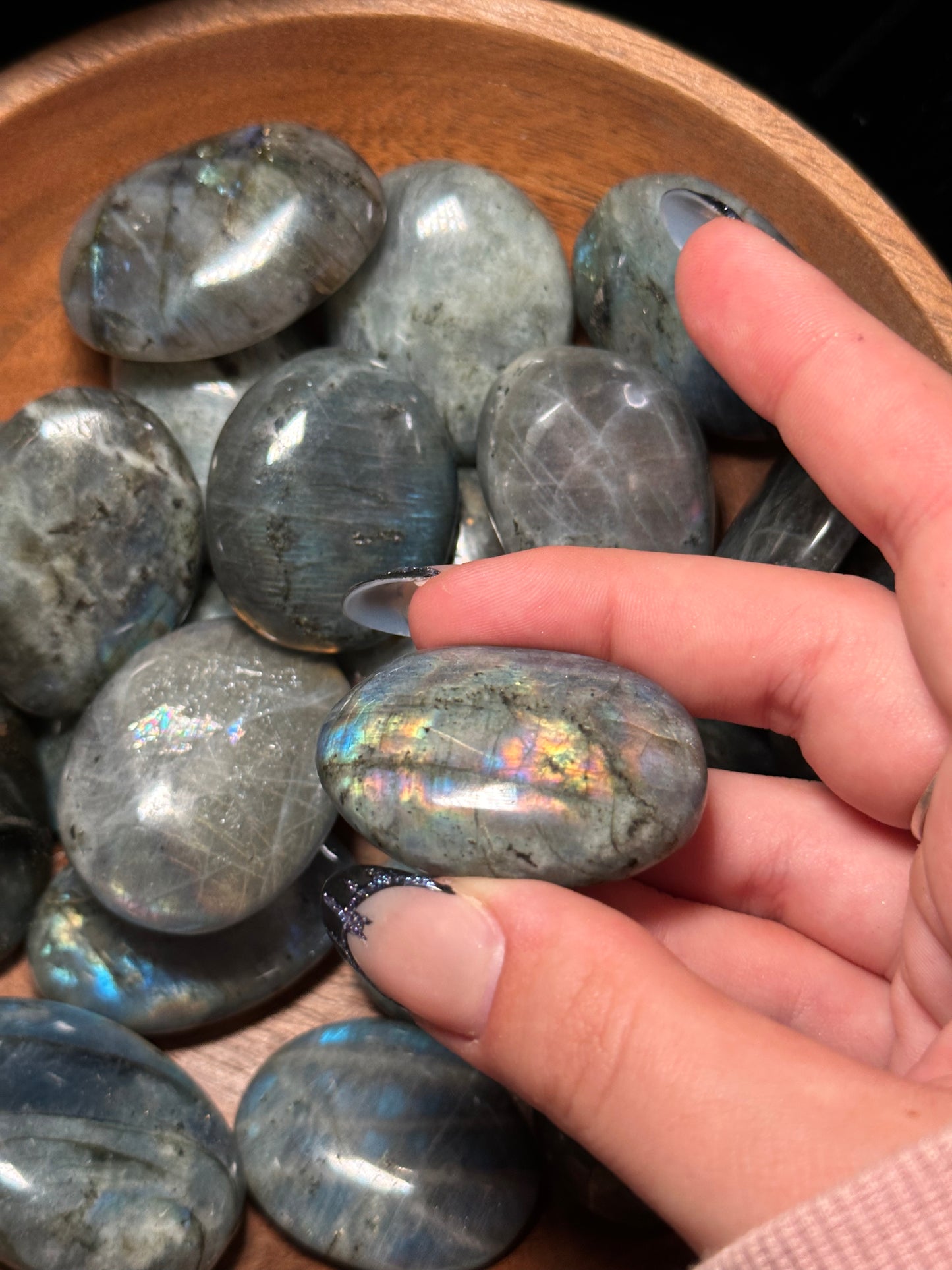 Labradorite Mini Palmstones - Random