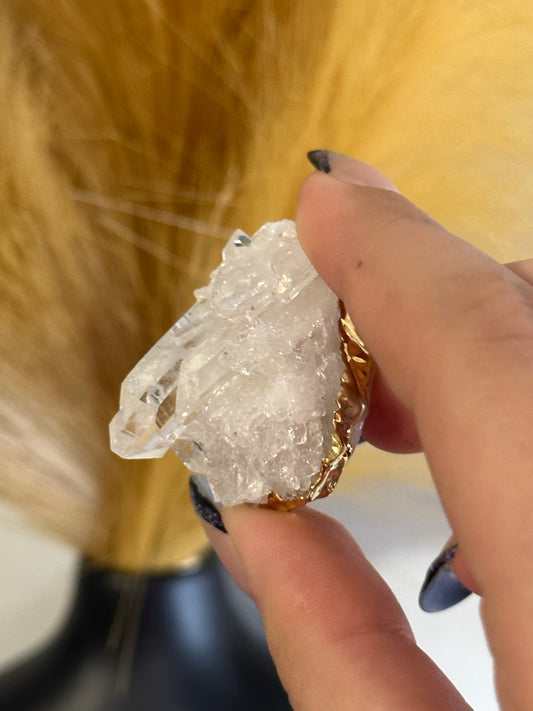 Quartz Cluster Pendant