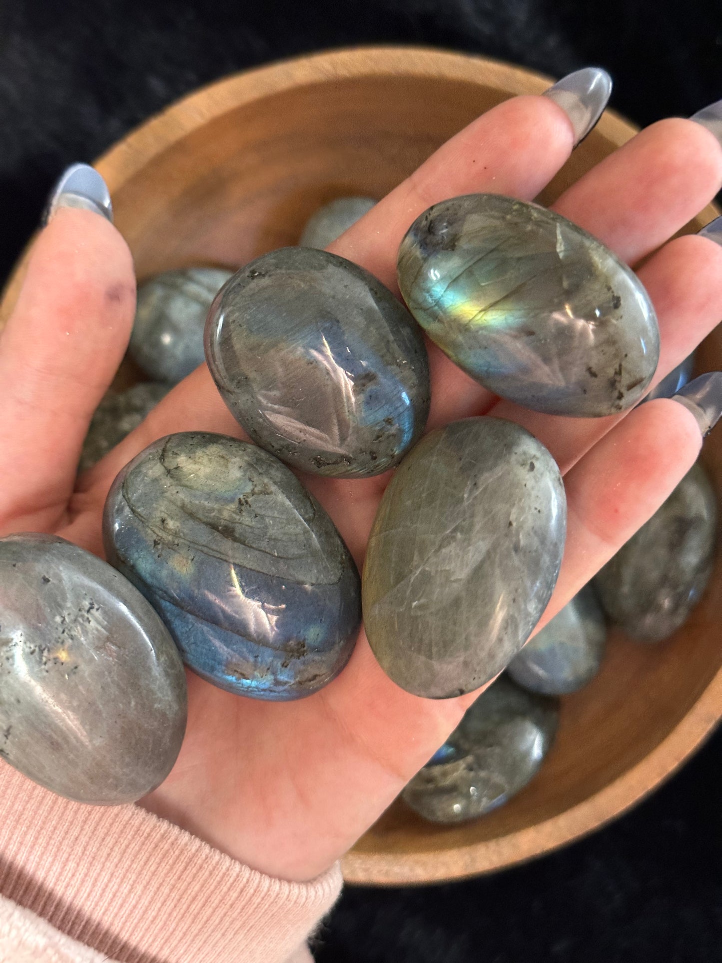 Labradorite Mini Palmstones - Random