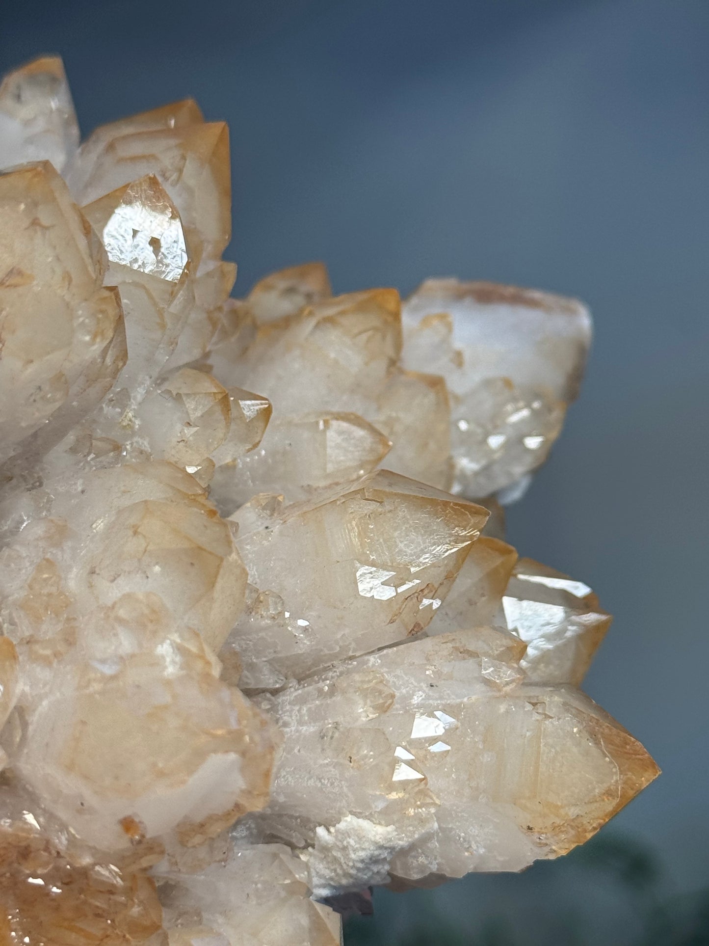 Orange river quartz