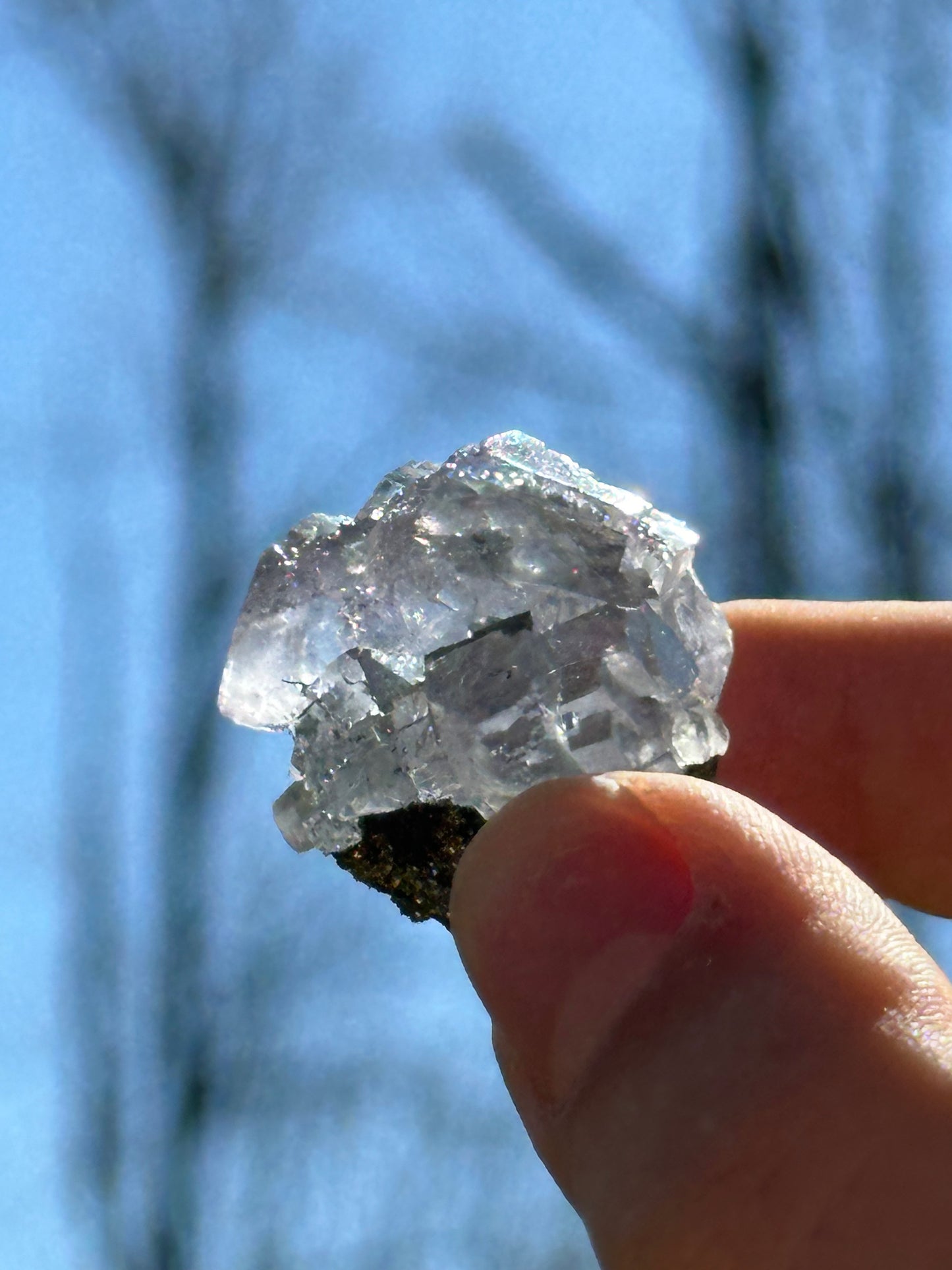 YGX fluorite with pyrite