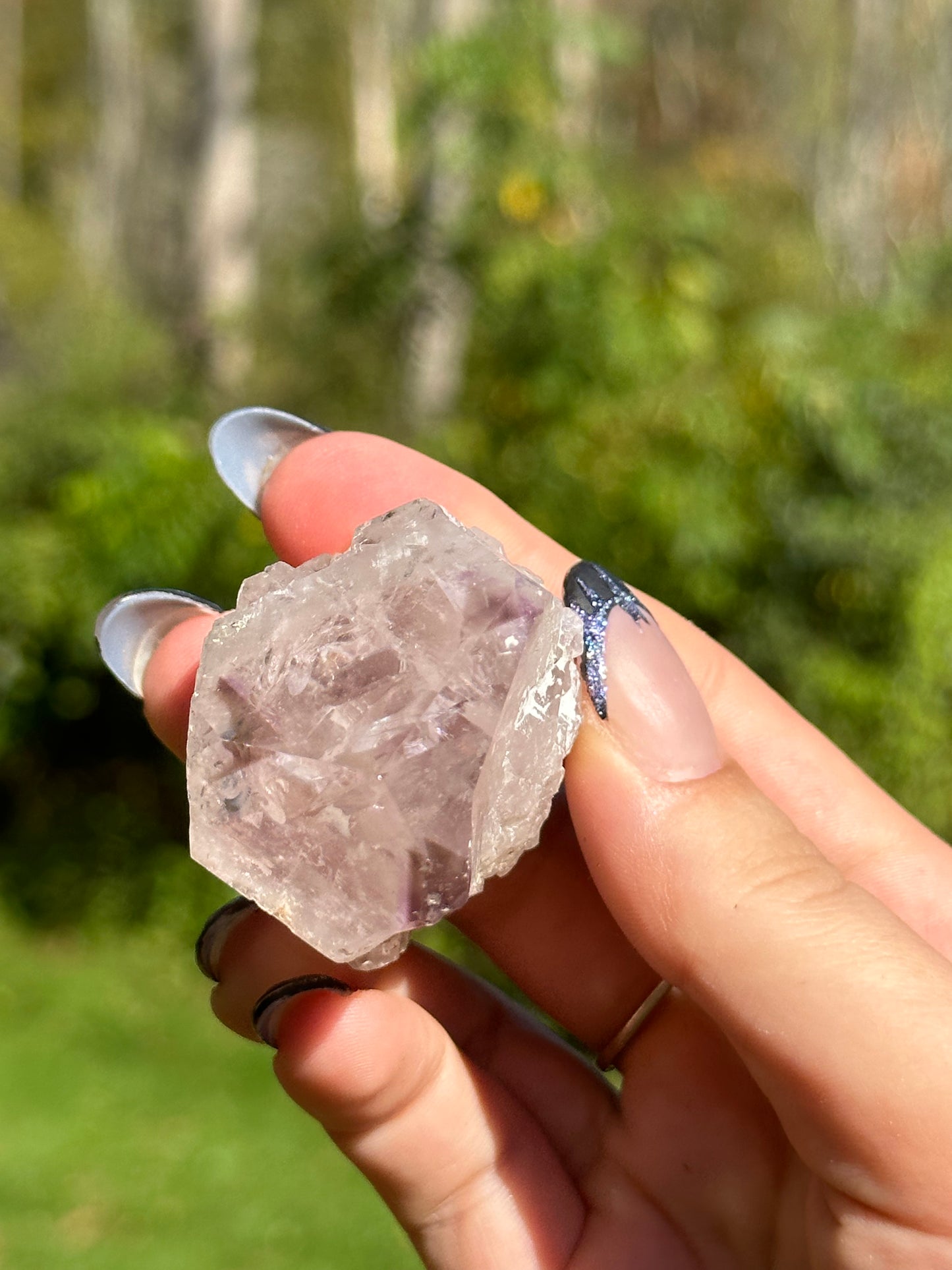 Phantom Amethyst Top Polished Point