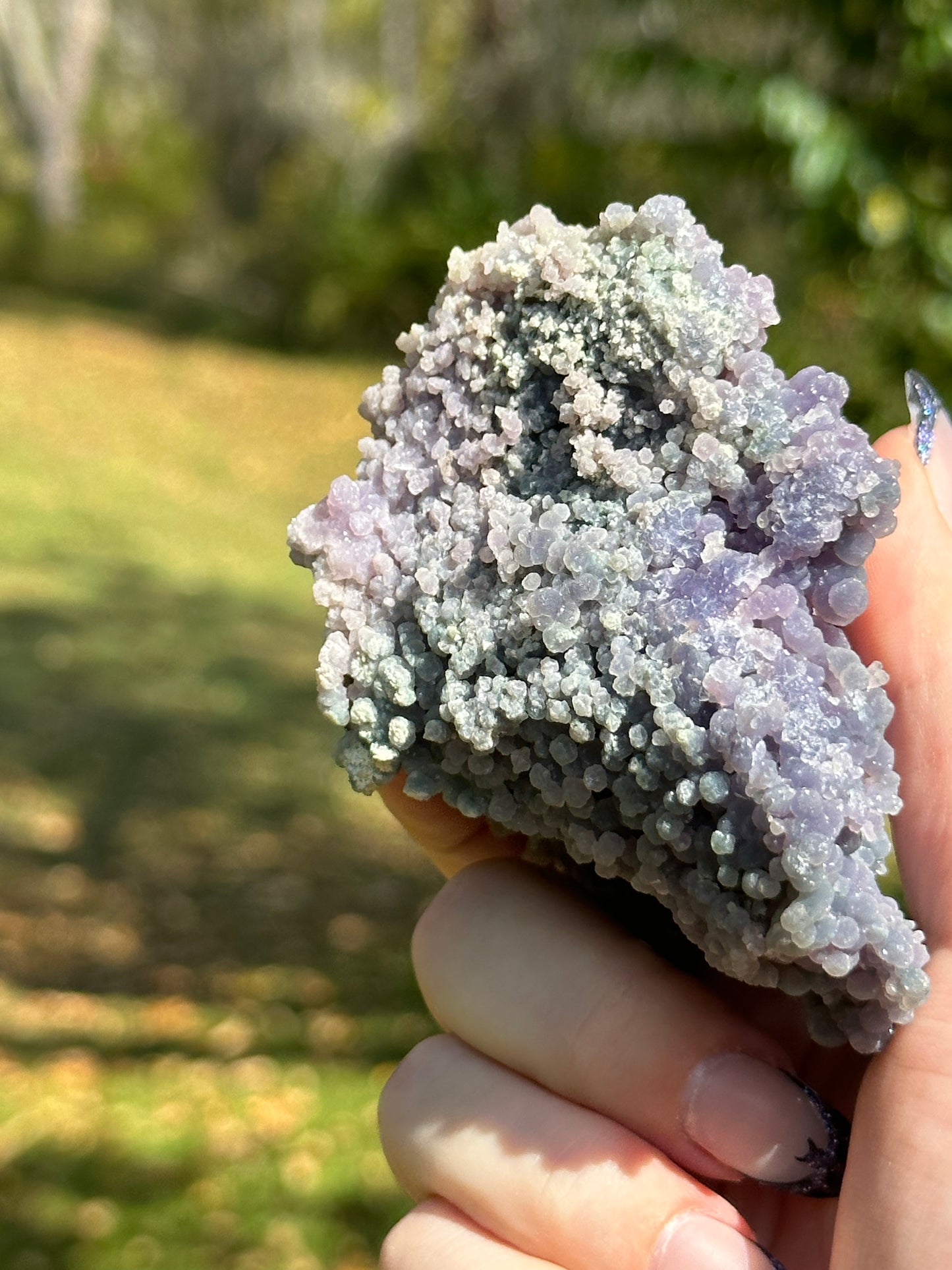 Grape Agate - Shimmery