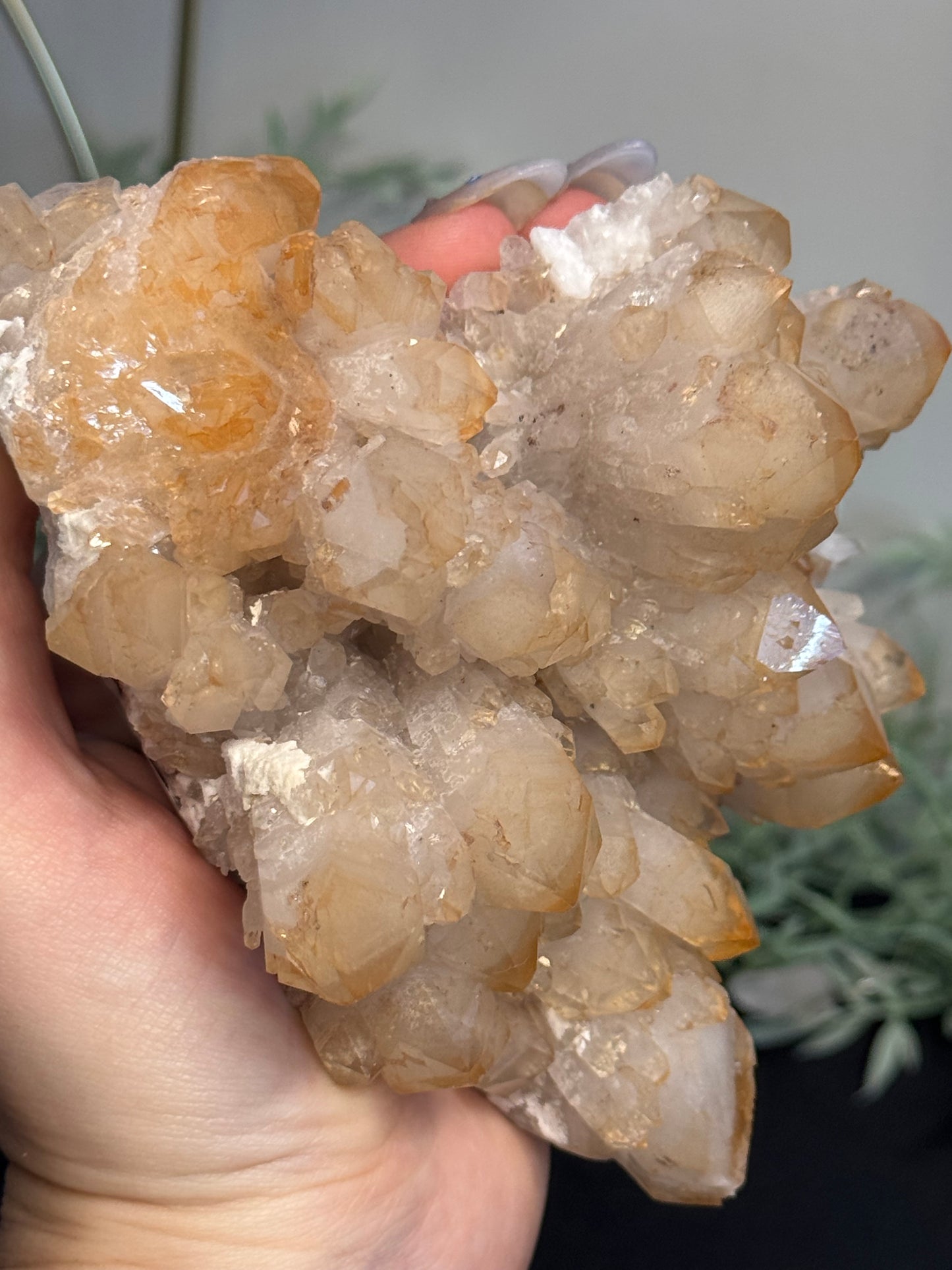 Orange river quartz