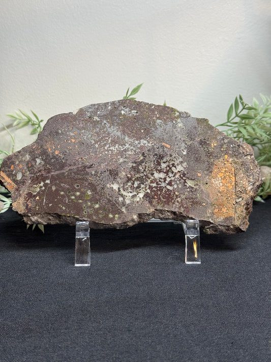 Native copper slab