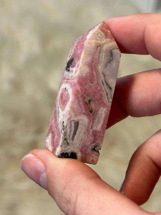 Rhodochrosite mini tower B