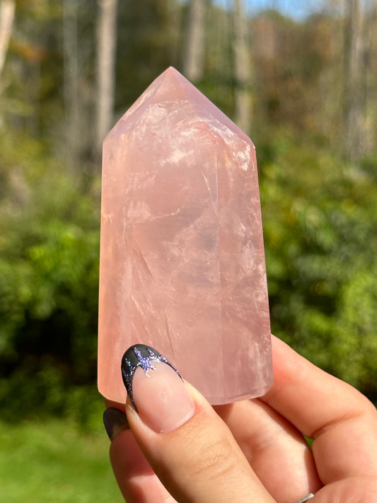 Rose Quartz Tower - High Quality