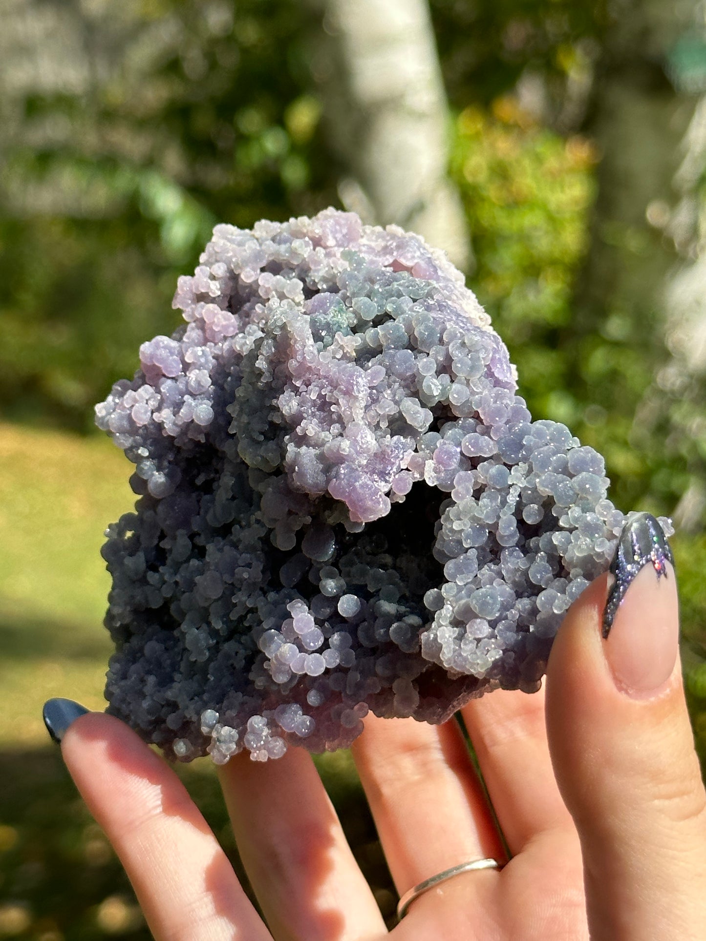 Grape Agate - Shimmery