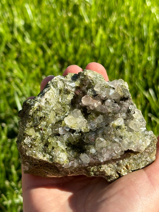 Epidote and Quartz
