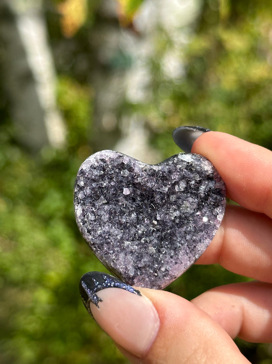 Amethyst Heart