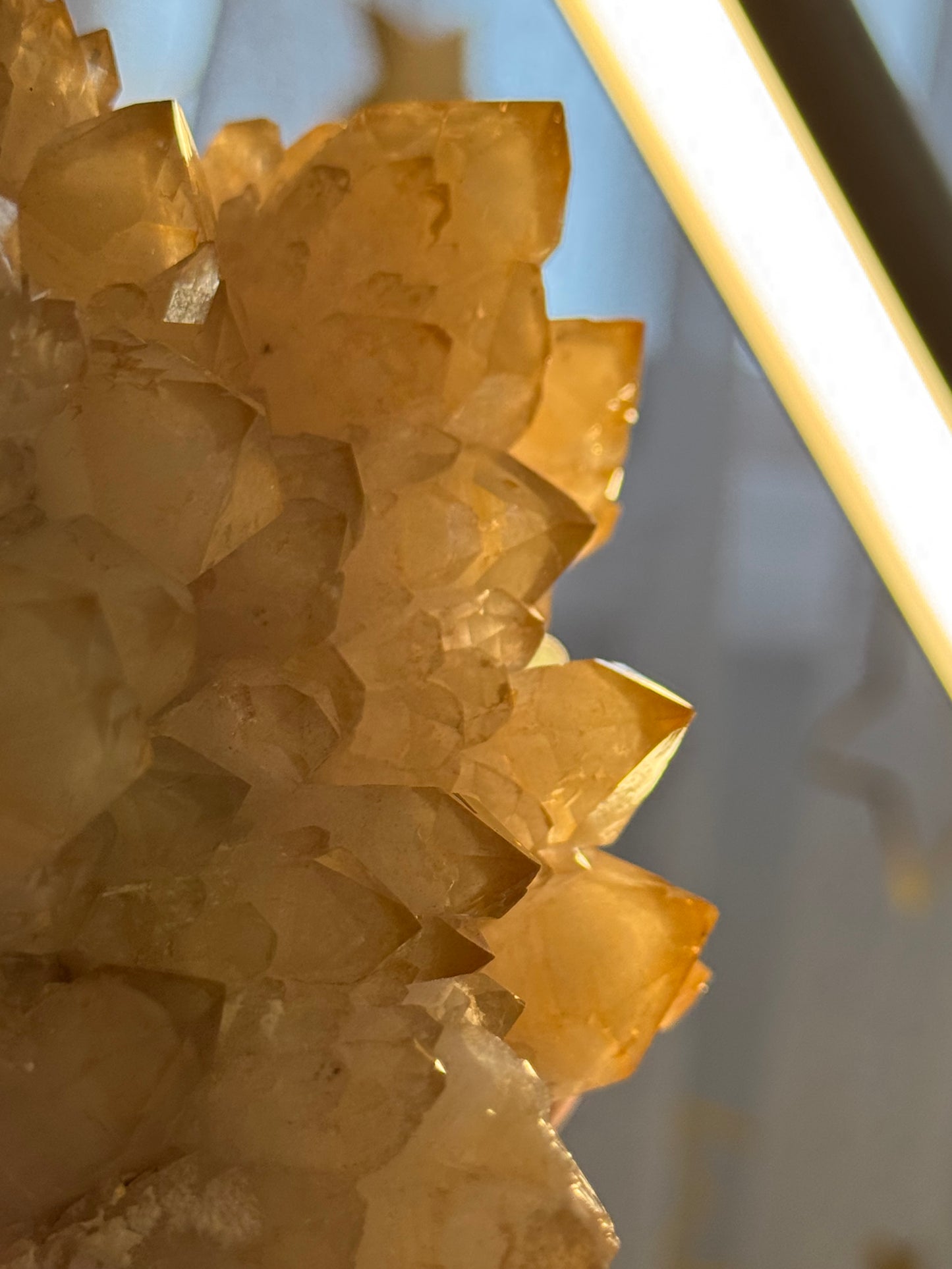 Orange river quartz