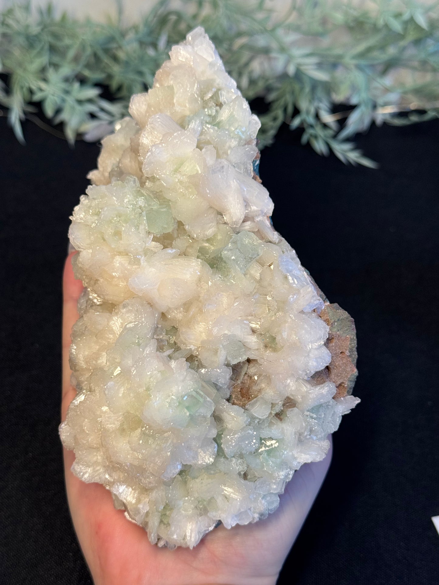 Apophyllite, Stilbite - India