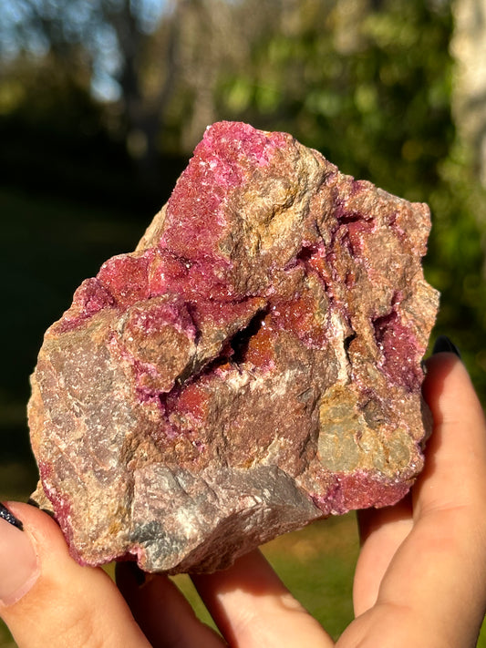 Cobalto Calcite Rough Specimen