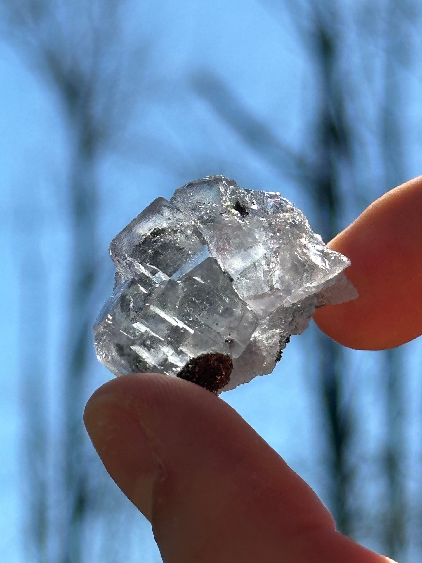 YGX fluorite with pyrite