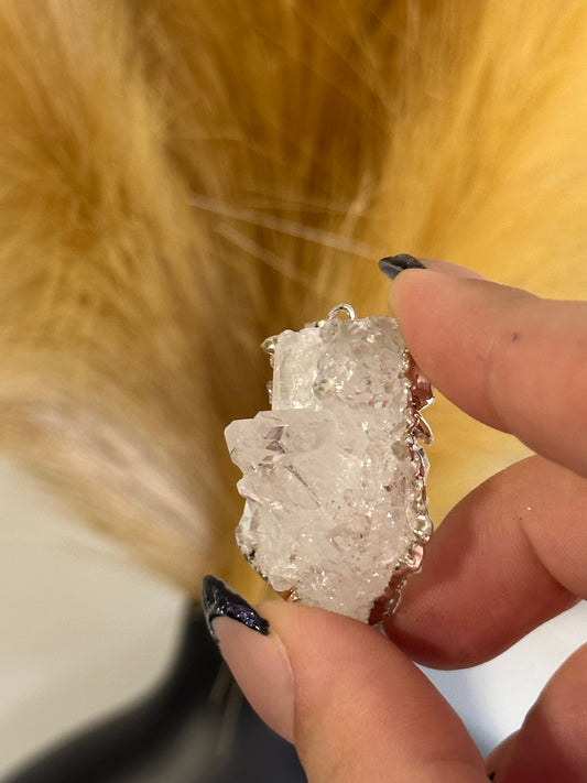 Quartz Cluster Pendant