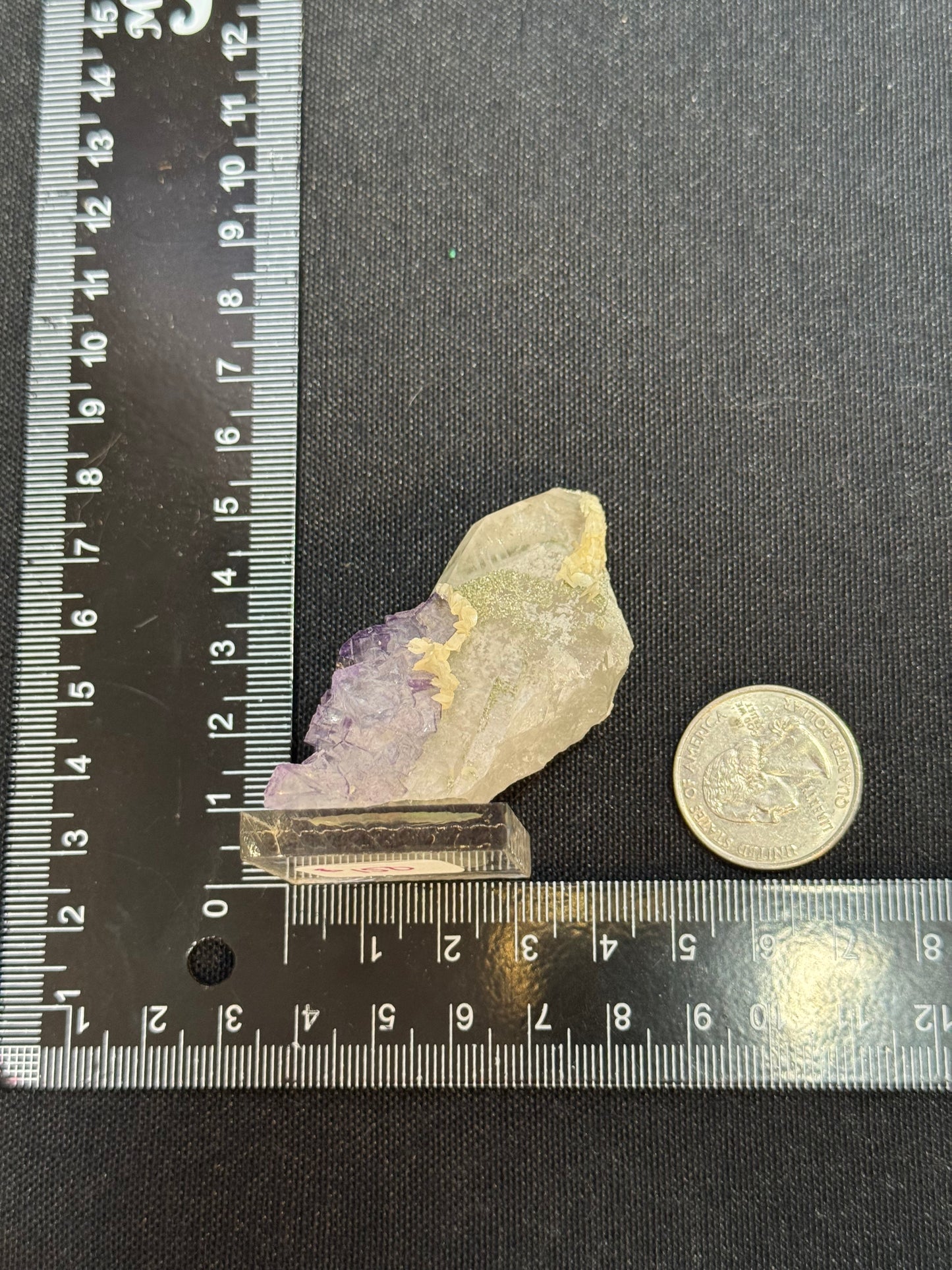 Fluorite, Quartz -China