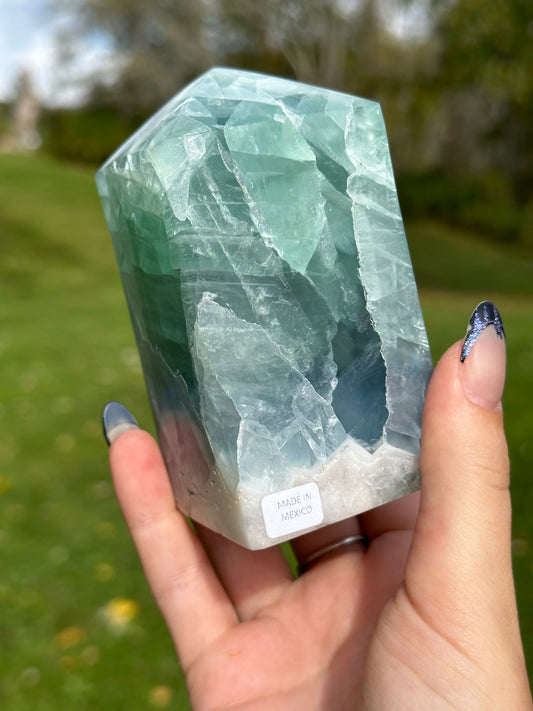 Large Fluorite Tower