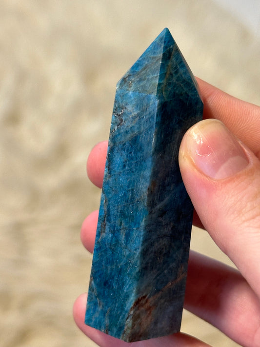 Blue apatite tower C