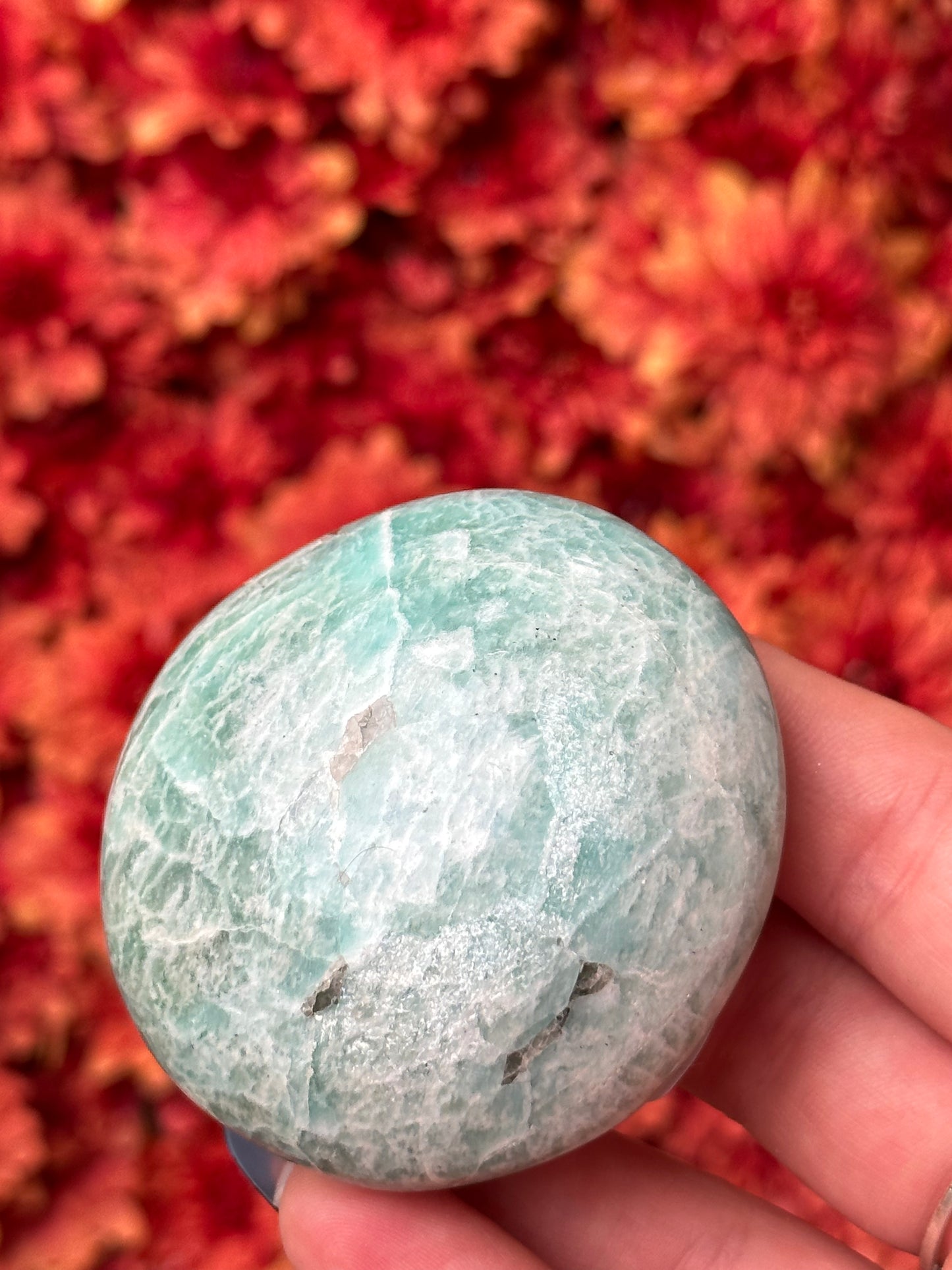 Amazonite Palmstone