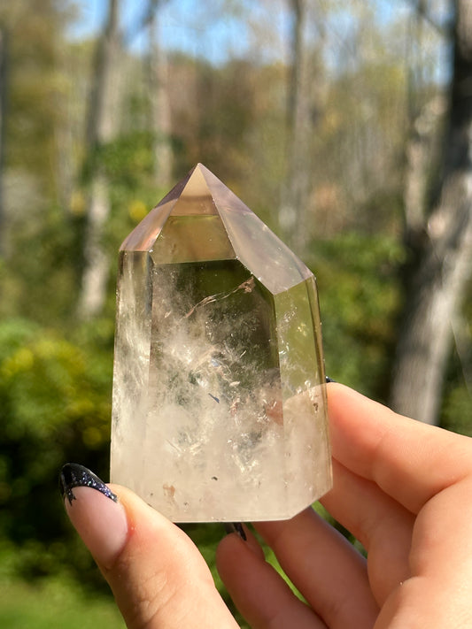 Smokey Phantom Quartz Point