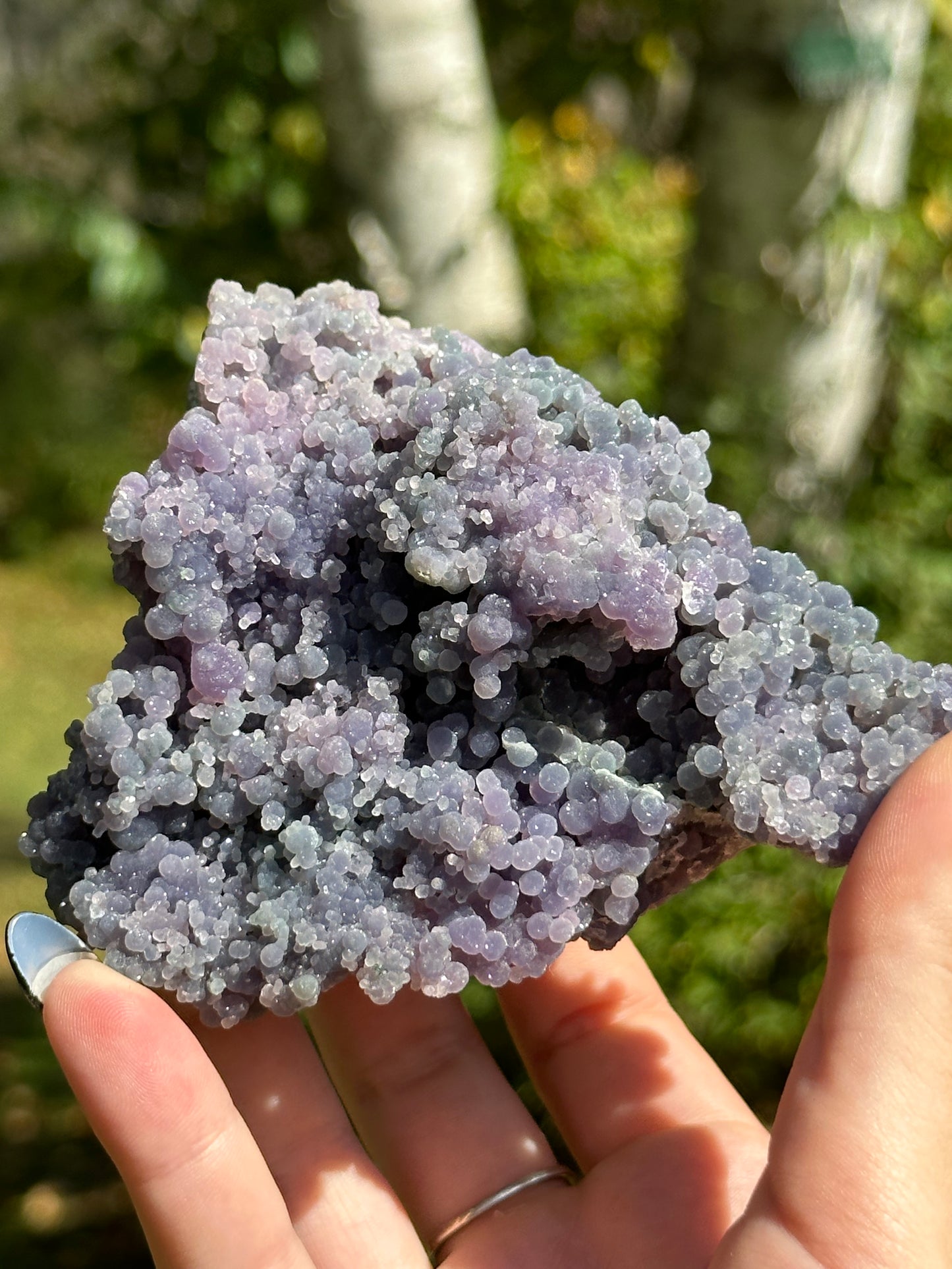 Grape Agate - Shimmery