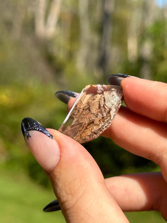 Mini Garden Quartz (Lodalite) Freeform