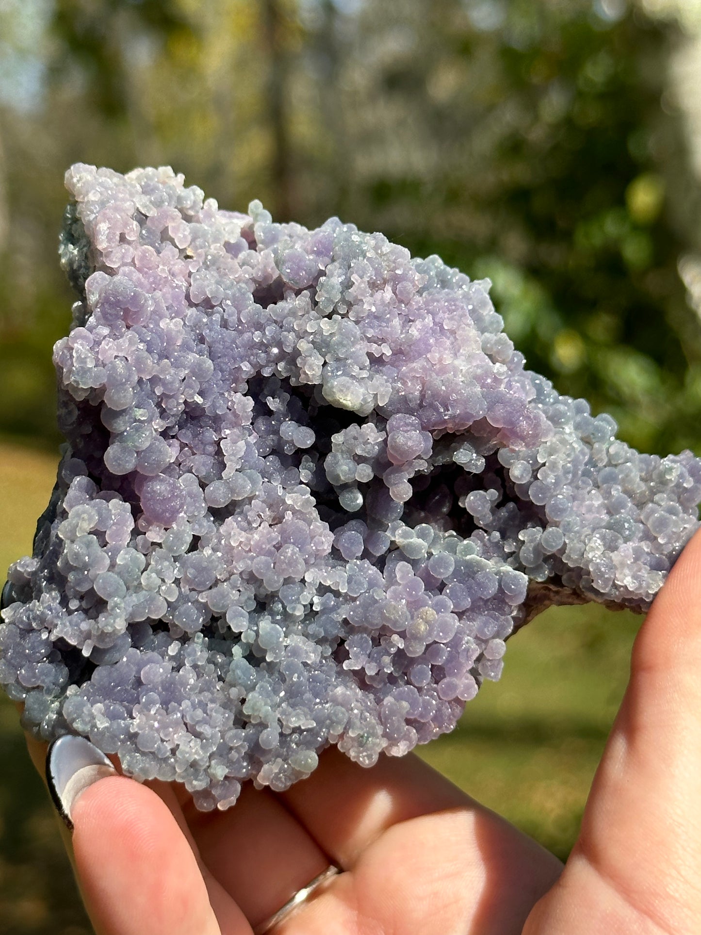 Grape Agate - Shimmery