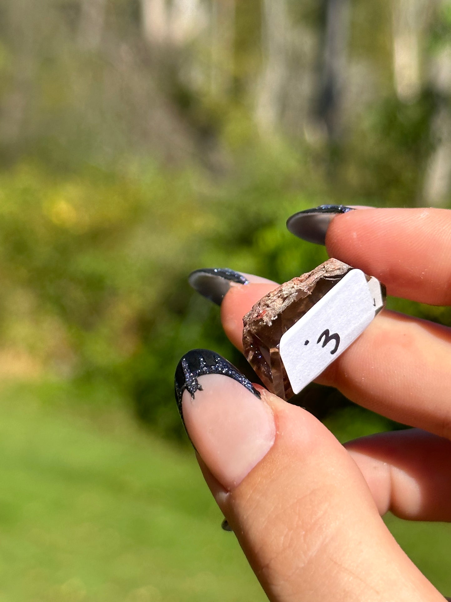 Mini Garden Quartz (Lodalite) Freeform